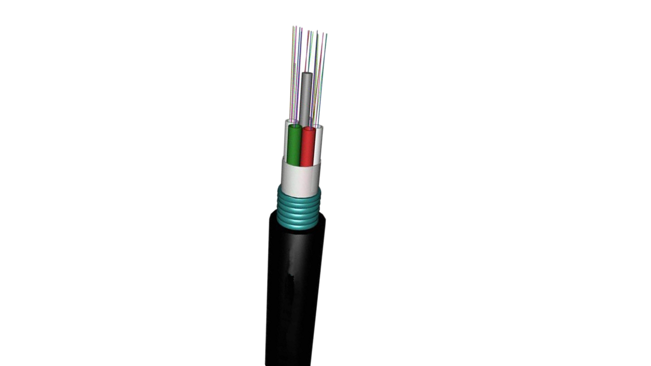 Fiber Optical Cable Direct Buried Steel Tape Armour Loose Tube